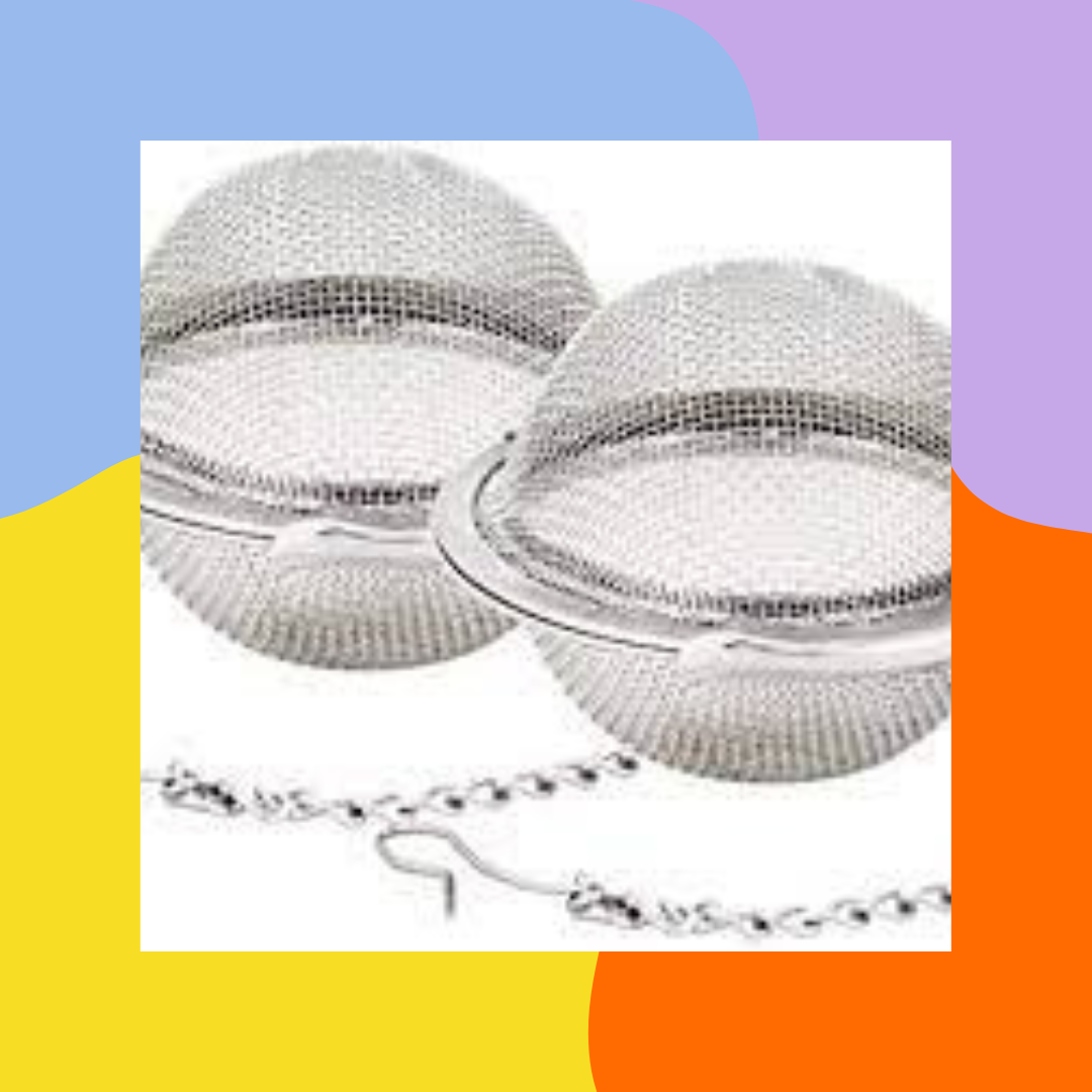 Stainless steel tea strainer